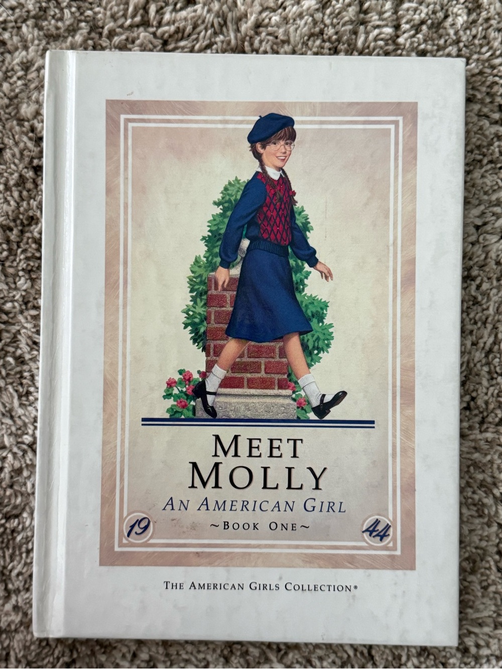 RARE ERROR Meet Molly American Girl Pleasant Company Misbound upside down
